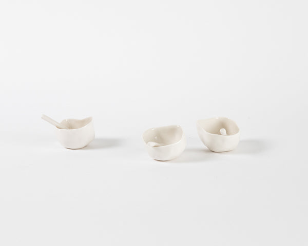 Sauce Bowl & Small Spoon Set